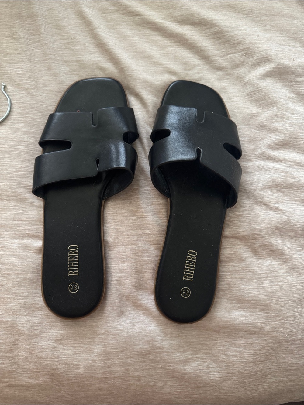 Amazon Black Women's Slide Sandals